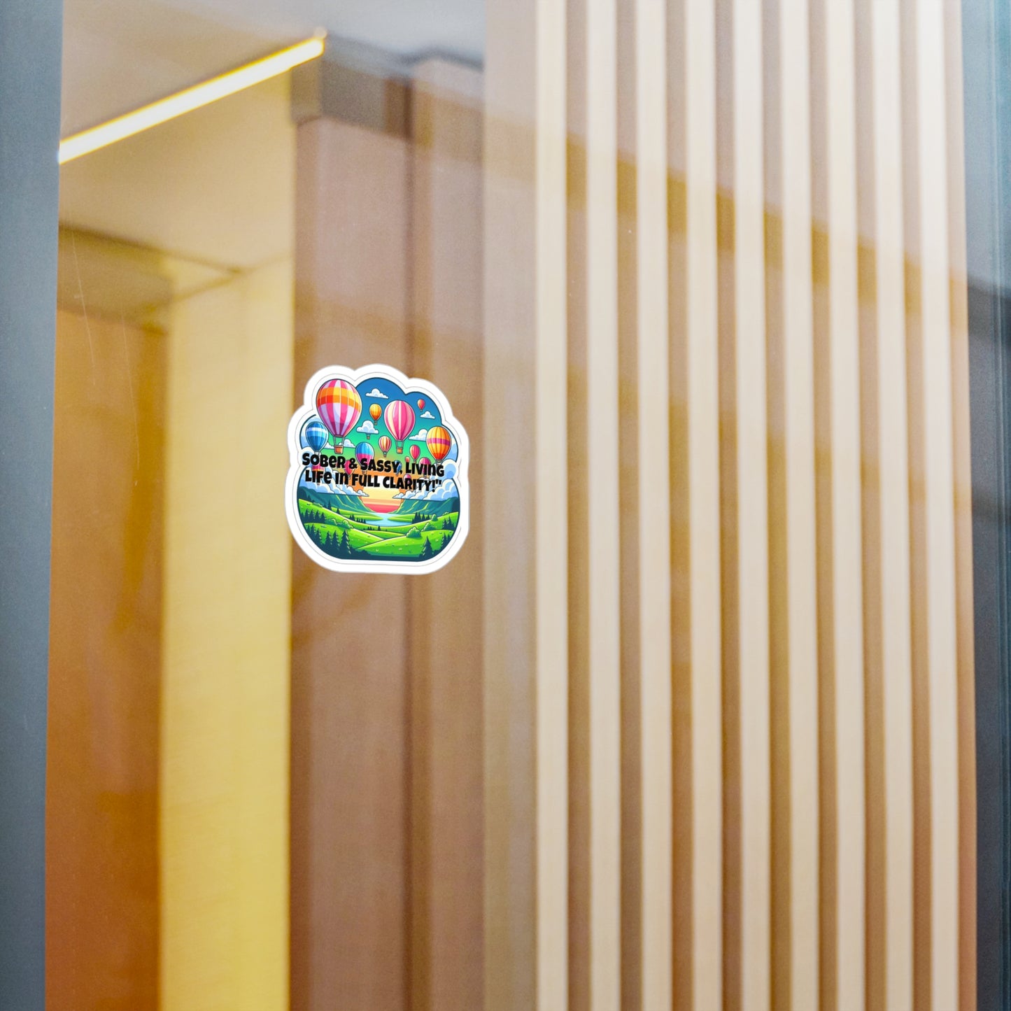 Sober  Sassy Living Life In Full Clarity – Sobriety Sticker