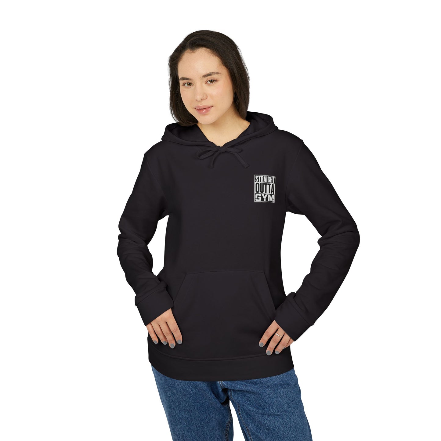 Straight Outta Gym Unisex Fleece Hoodie