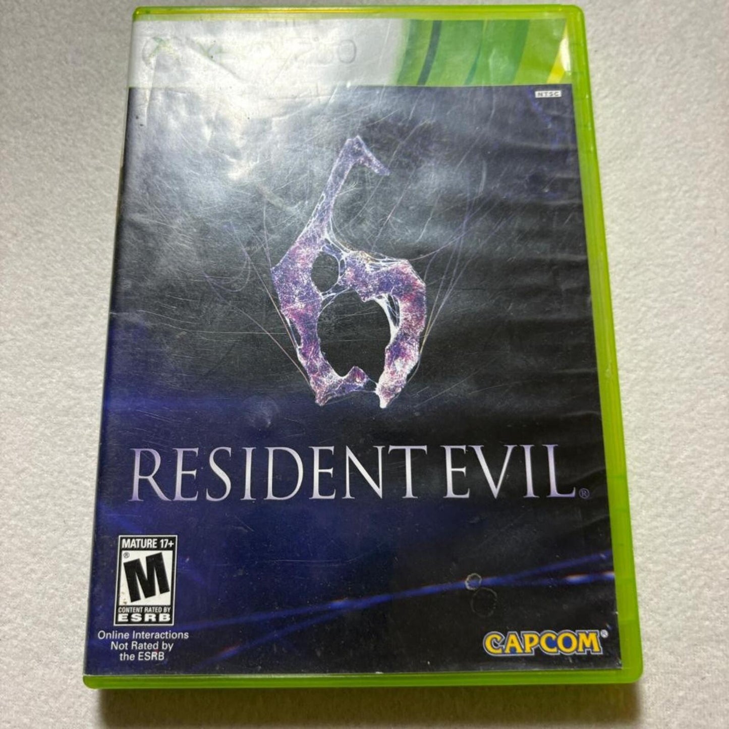 Resident Evil 6 Xbox 360 Capcom 2012 2-Disc Set Tested