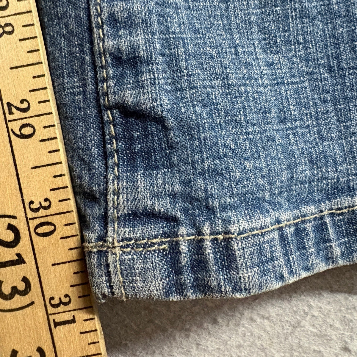 Rafaela RF Jeans Womens Size 10 Medium Wash Stretch Denim Straight Leg Pants
