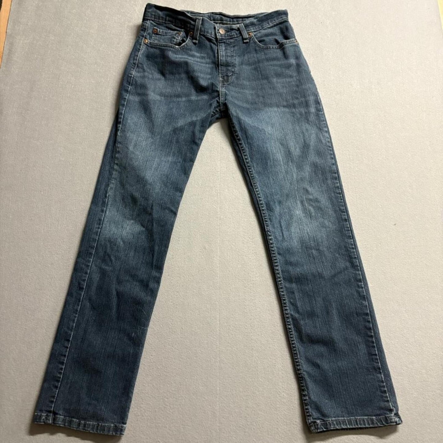 Levi's 559 Relaxed Straight Jeans Mens 30x32 Blue Denim WaterLess