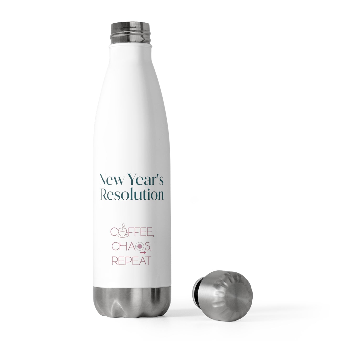 New Years Resolution Coffee 20oz Insulated Bottle