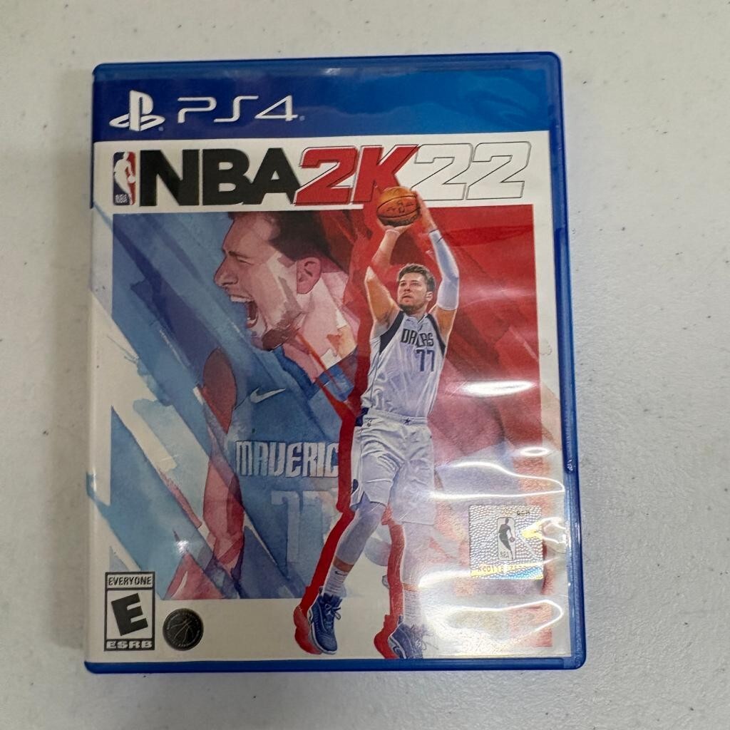 NBA 2K22 Sony PlayStation 4 PS4 Game Luka Doncic Cover Art