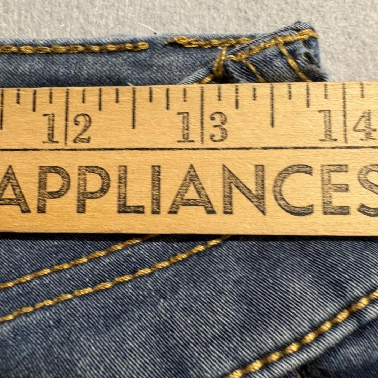 Rewind Skinny Jeans Womens Size 5 Blue Denim Double Button Stretch