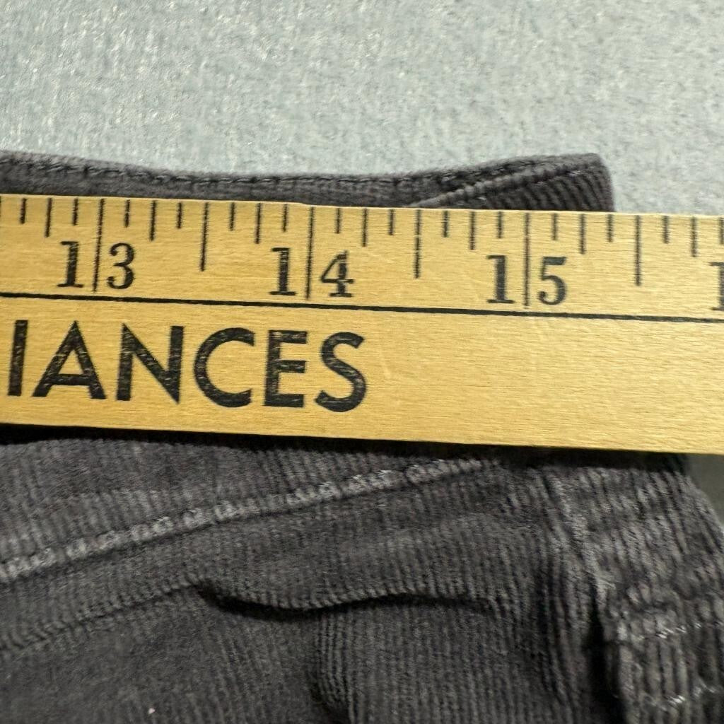 Kut from the Kloth Corduroy Pants Womens 6 Gray Stretch Bootcut Flared