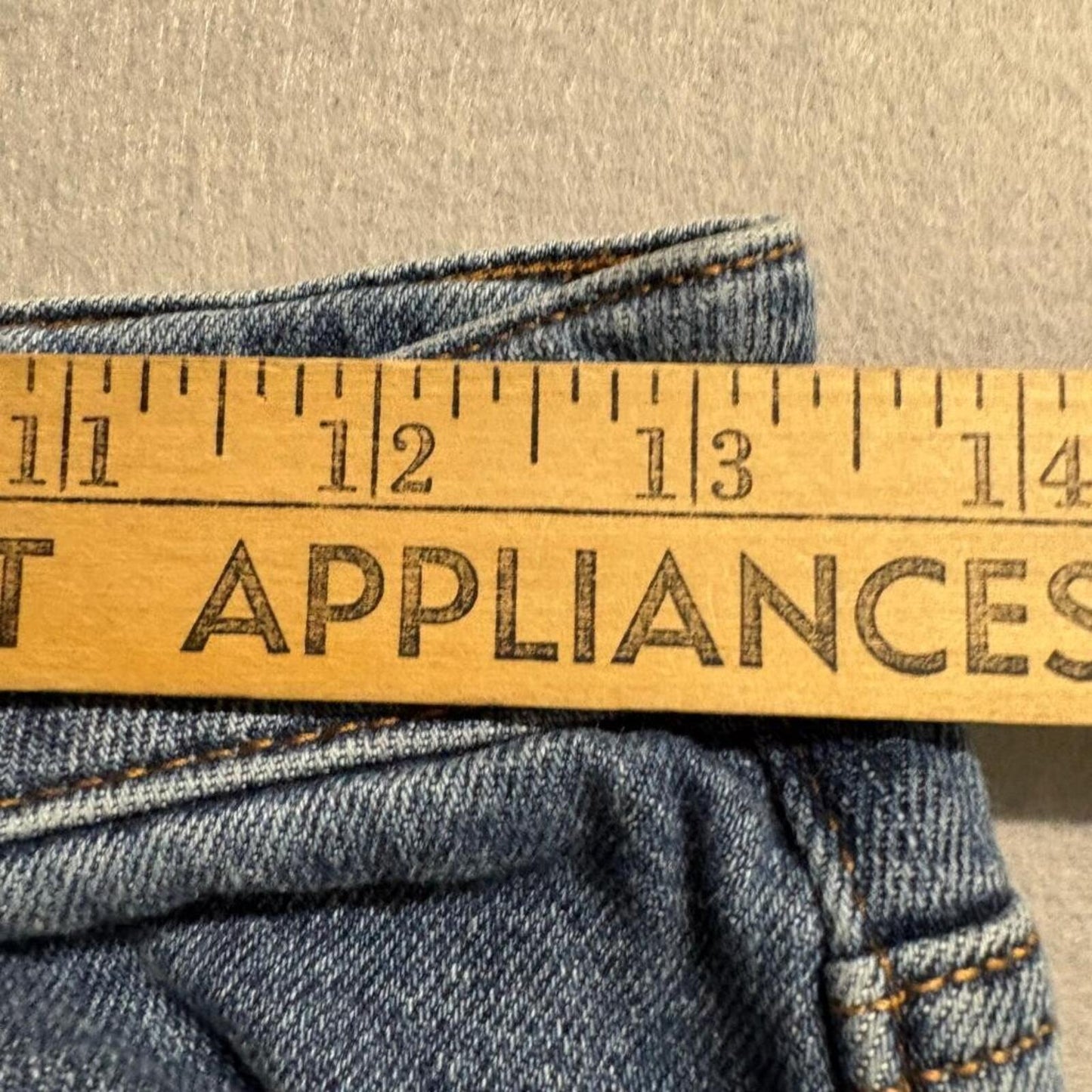 RSQ High Rise Flare Jeans Womens Size 26 Blue Denim Stretch Pants