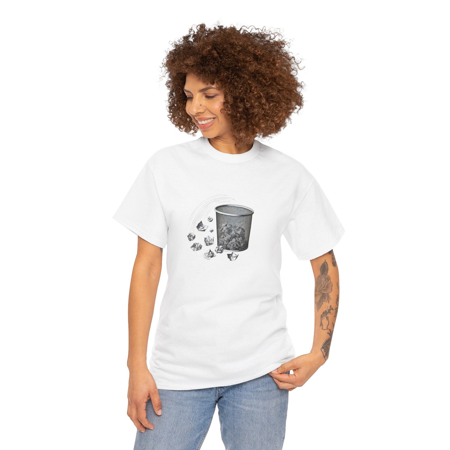 Paper Basket Unisex Heavy Cotton Tee