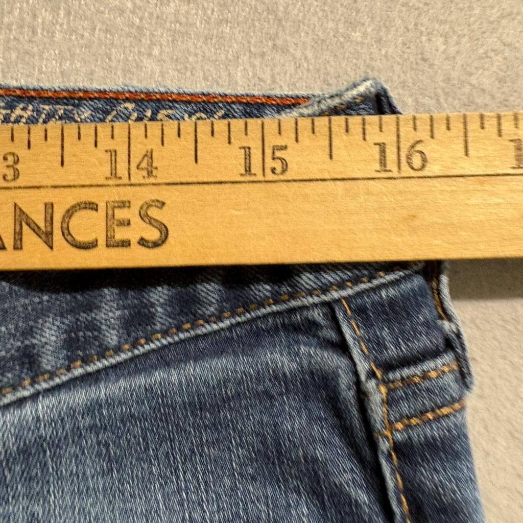 Eddie Bauer Slightly Curvy Bootcut Jeans Womens Size 10 Blue Denim Stretch