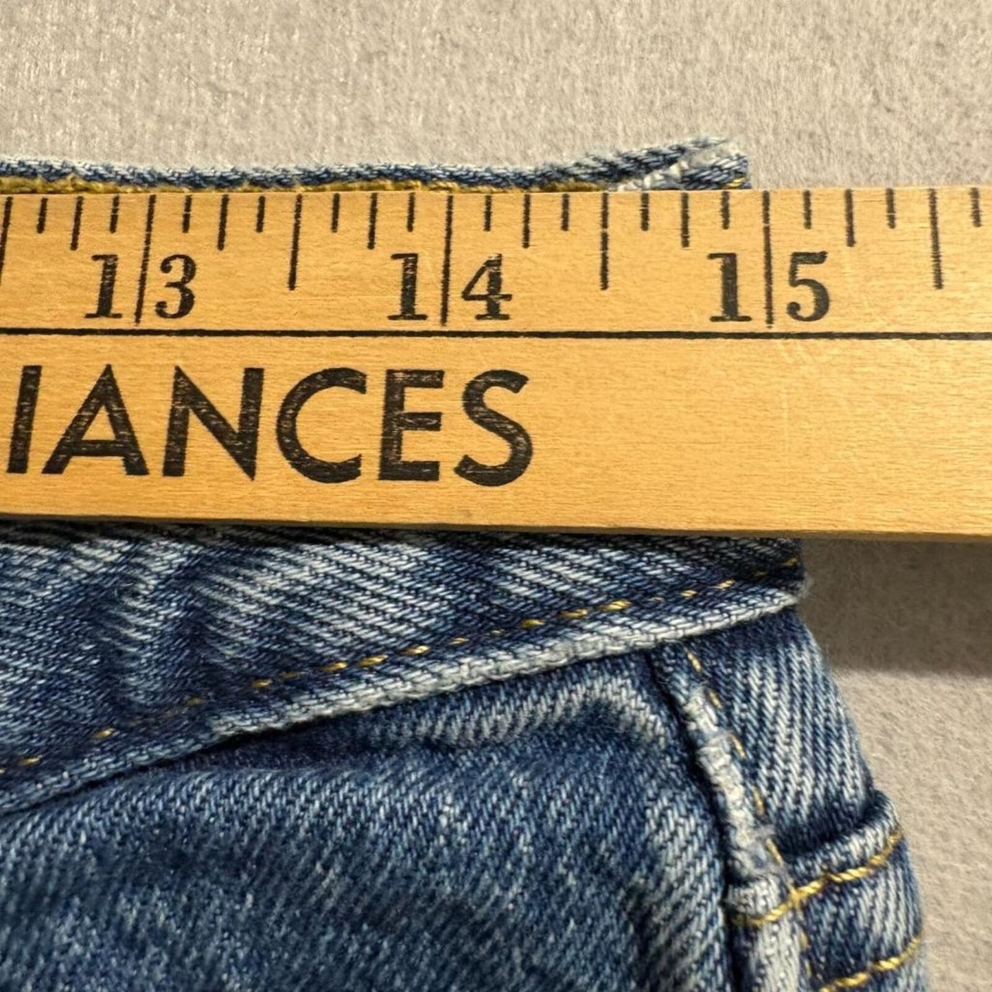 Free Assembly Modern Straight Jeans Womens 29x30 Medium Wash Stretch Denim