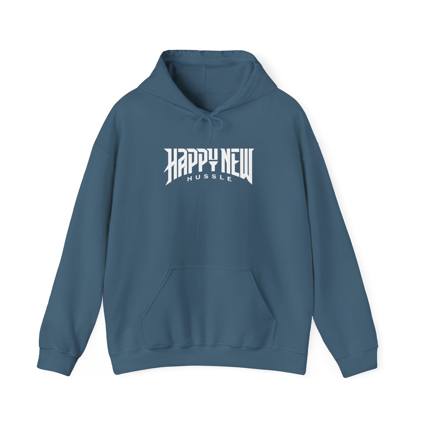 Happy New Hussle Unisex Heavy Blend Hooded Sweatshirt