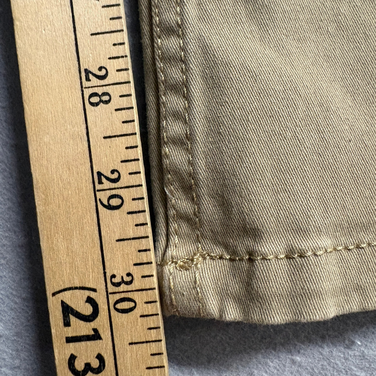 Joe's Jeans Boys Size 18 Khaki Tan Stretch Straight Leg Denim Pants