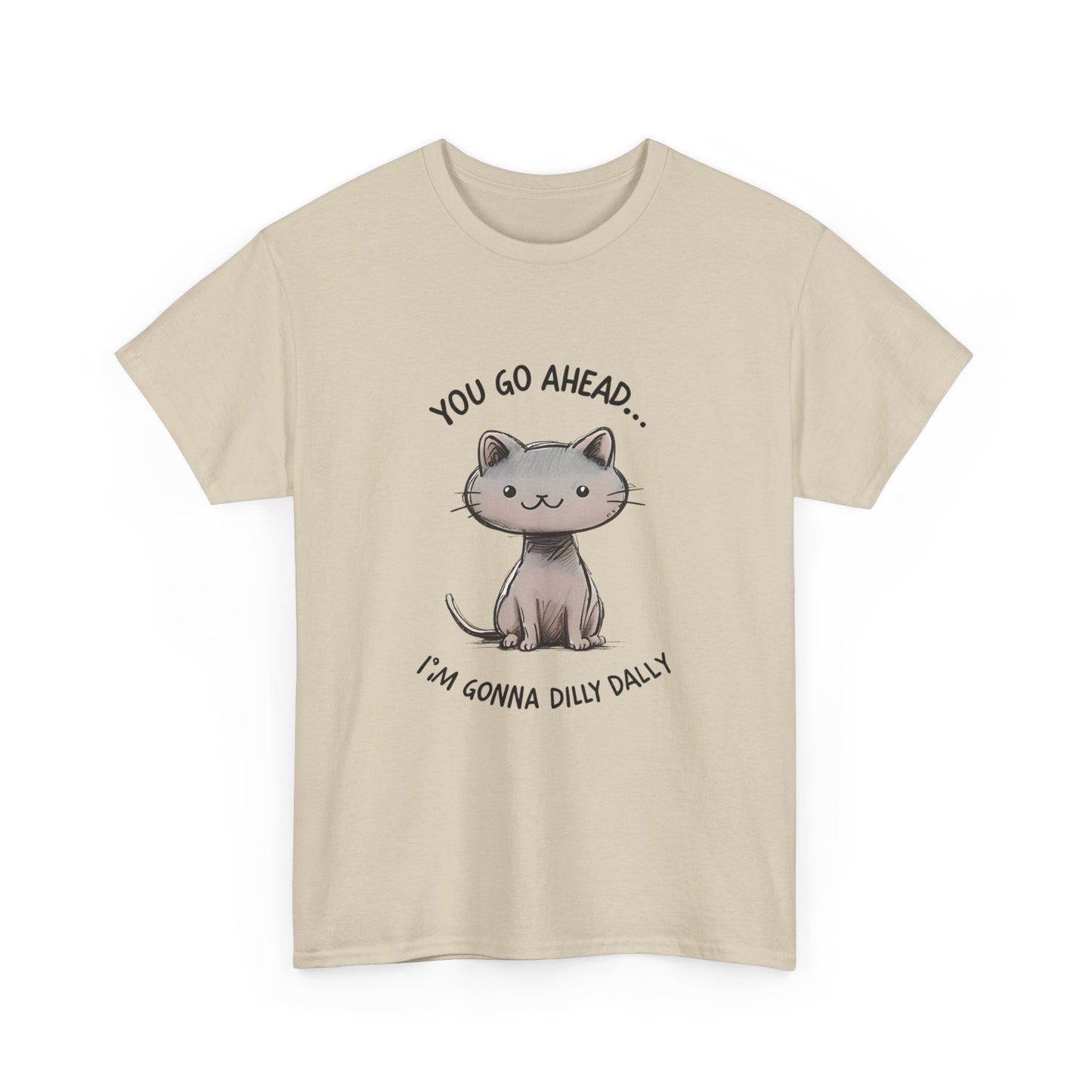 T-Shirt Fun Cat Dilly Dally