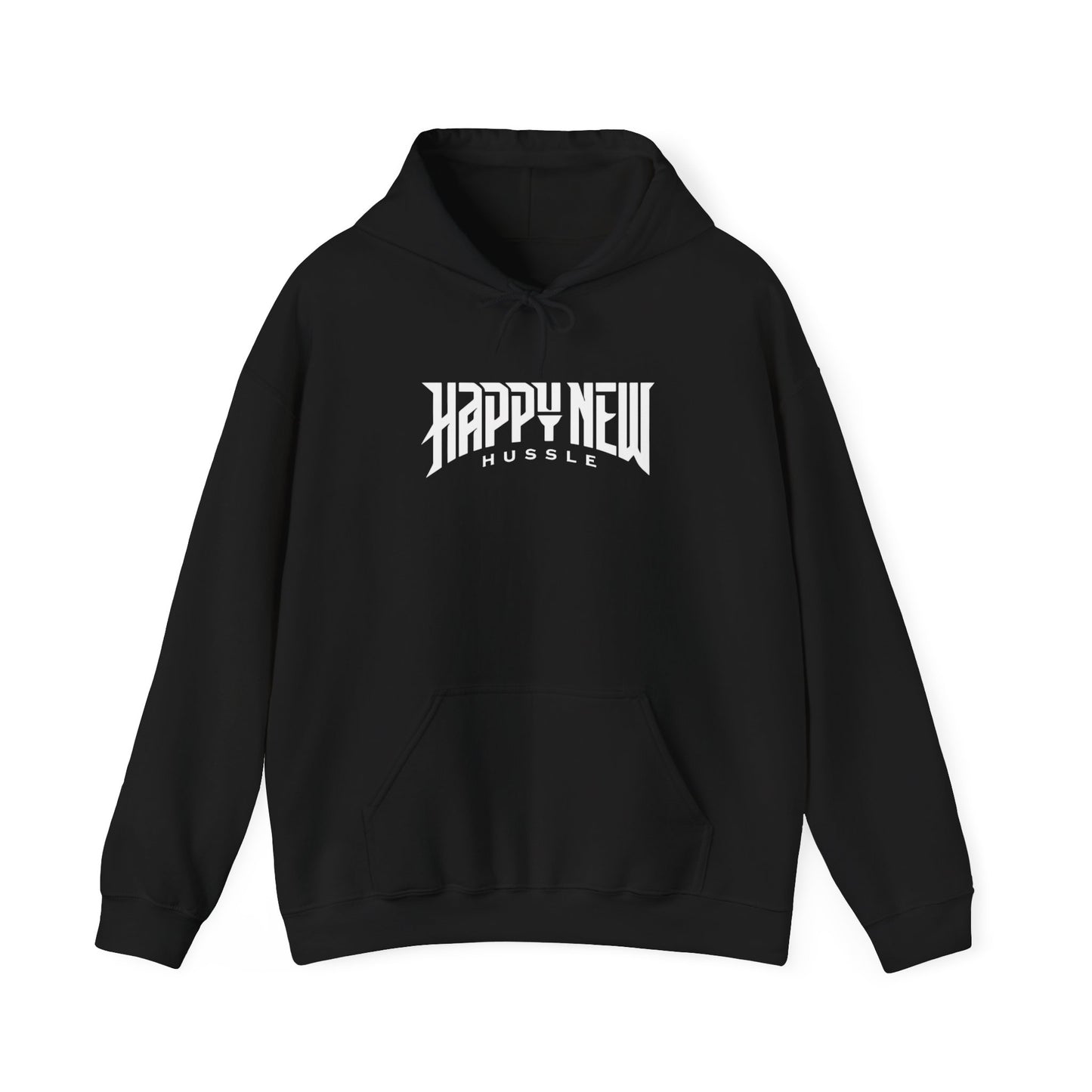 Happy New Hussle Unisex Heavy Blend Hooded Sweatshirt