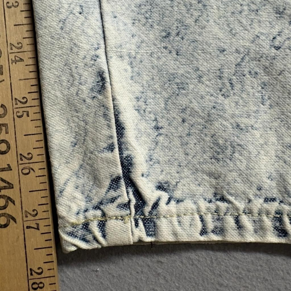 Vintage Gitano Acid Wash Jeans Womens 6 Short High Rise Pleated Tapered Mom 80s