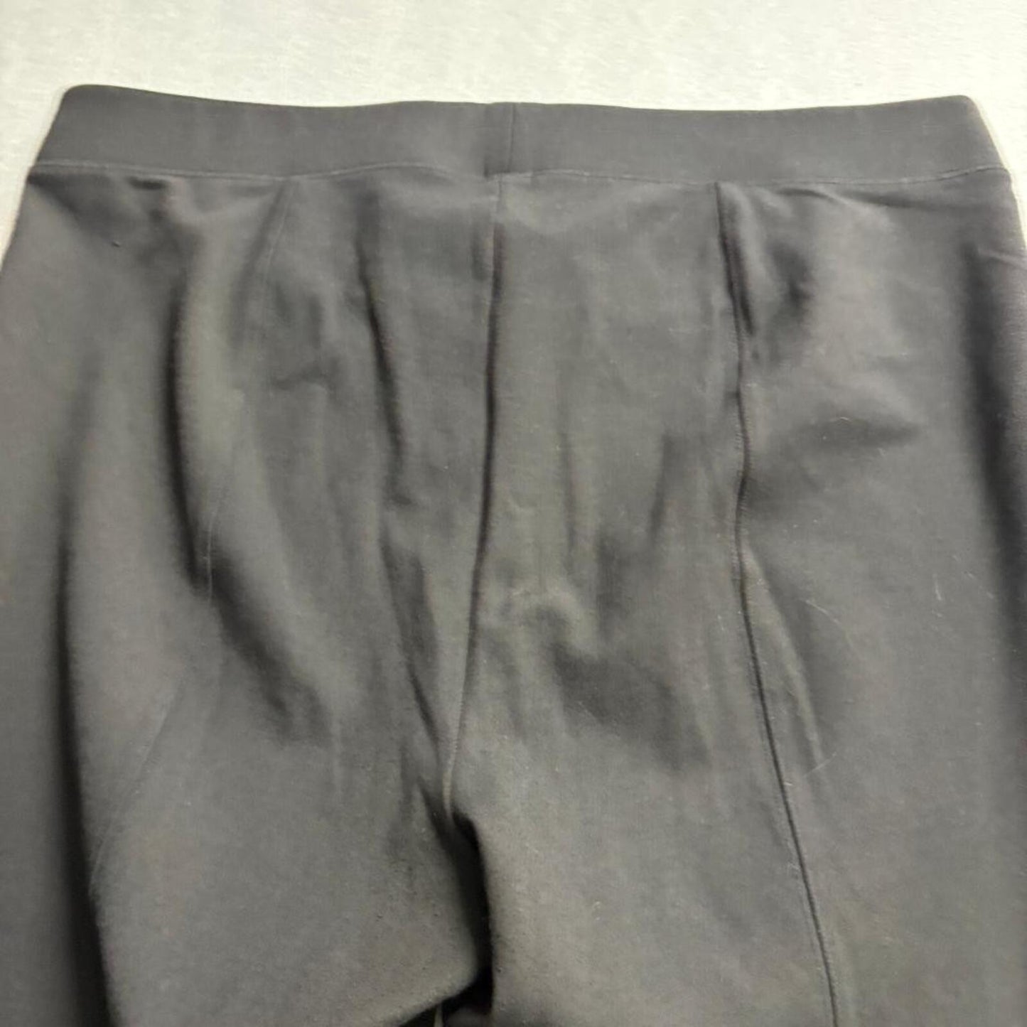 Old Navy Pixie Super Skinny Leggings Womens XXL Black Ponte Knit Ankle Zip Pants