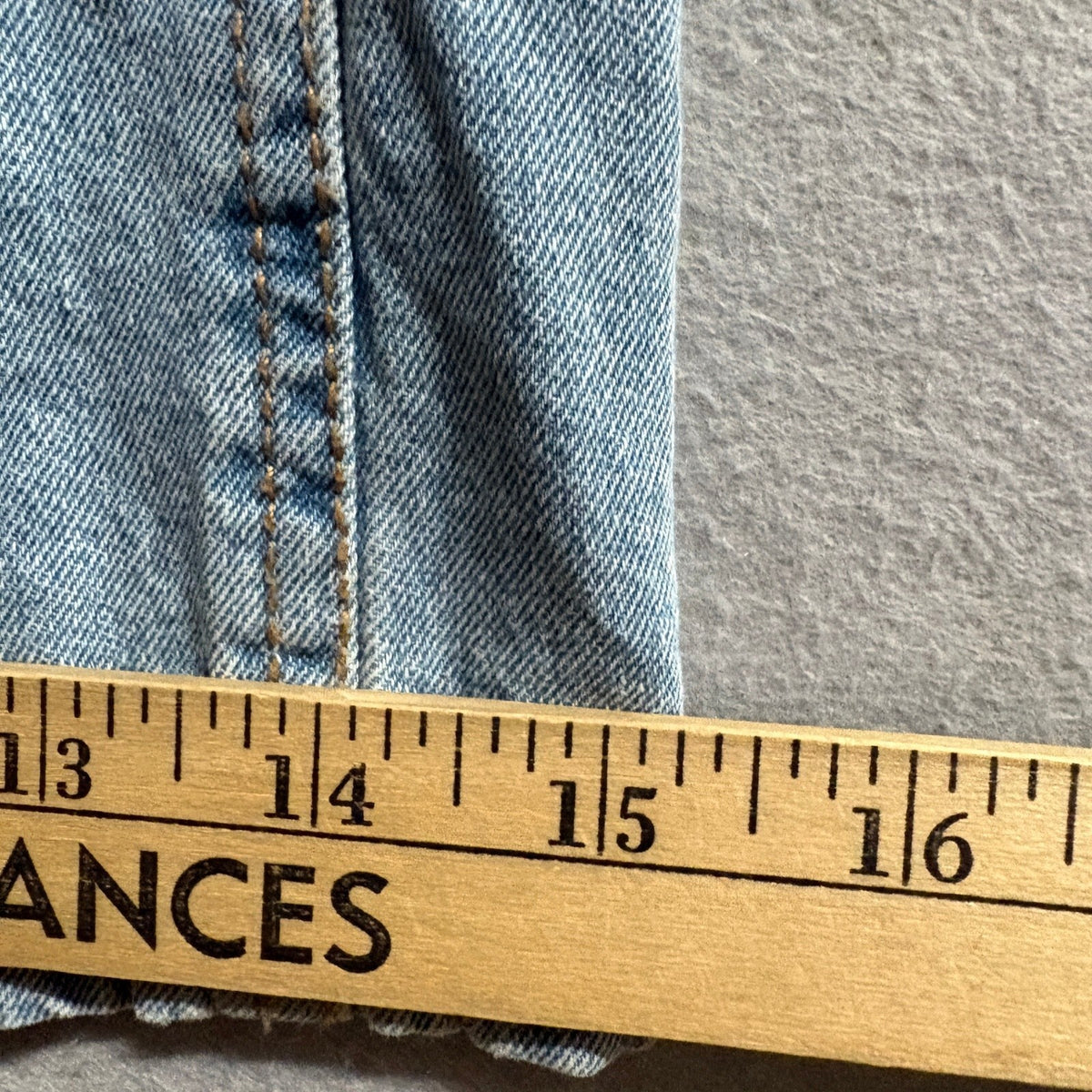 Scoop Womens Baggy Wide Leg Jeans Size 16 Vintage Drape Denim Light Wash New