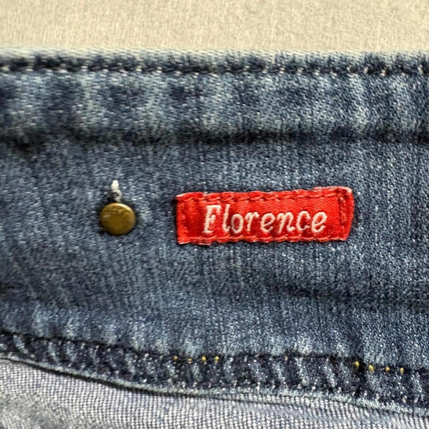 Vigoss Florence Bootcut Jeans Womens Size 0 Blue Denim Low Rise Stretch P1373J