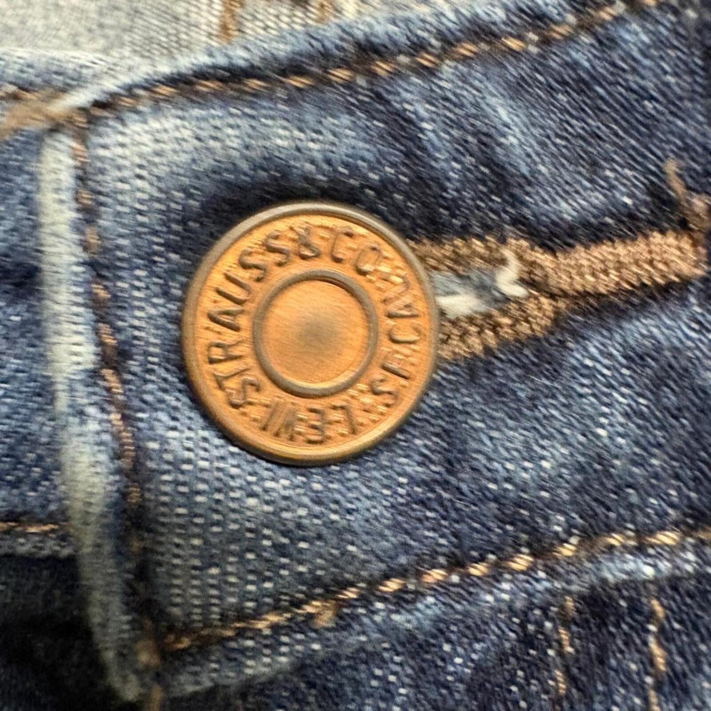 Levis 515 Bootcut Jeans Womens Size 7 Medium Blue Denim Flap Pocket Low Rise