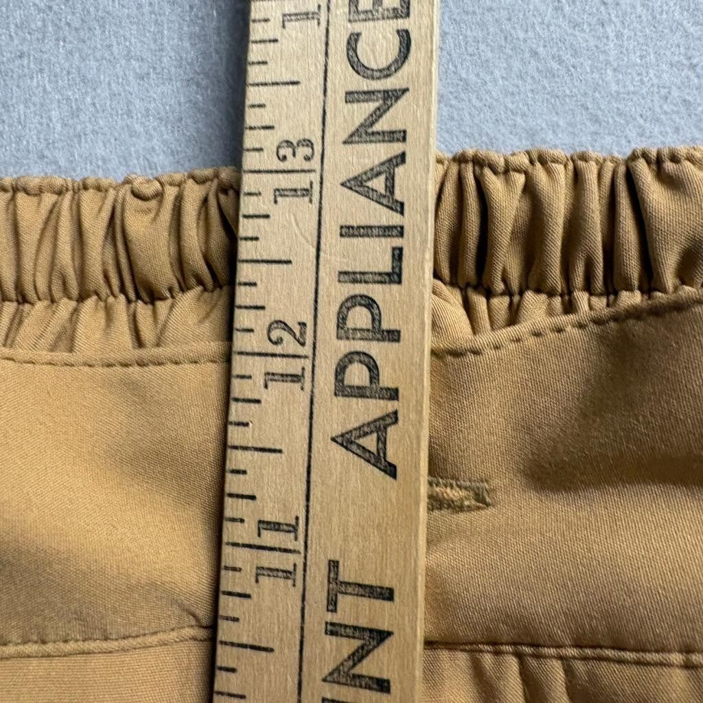 Unbranded Mens Tactical Cargo Pants XL Brown Polyester Hiking Outdoor Utility