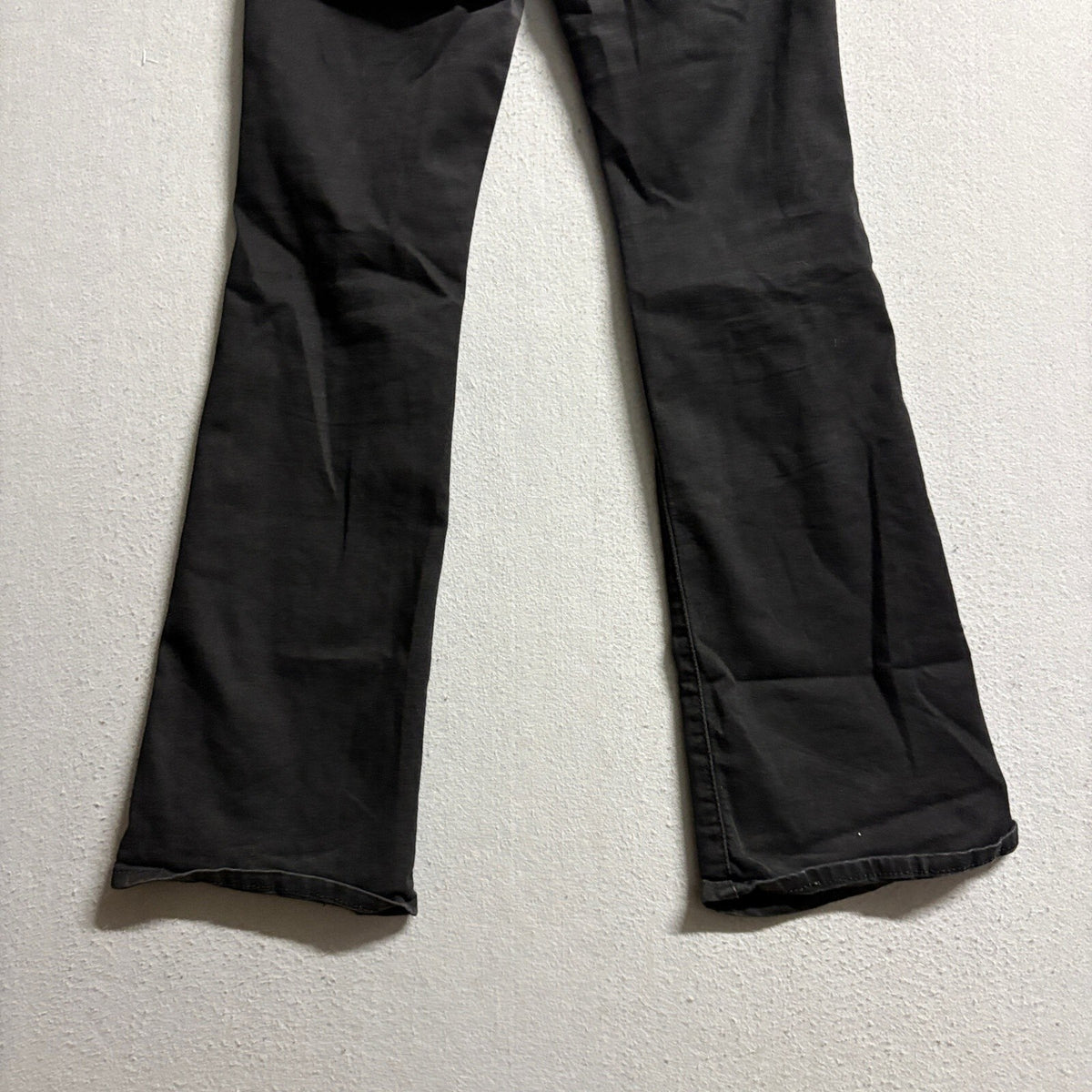 Levi's 725 High Rise Bootcut Jeans Womens W26 L30 Black Stretch Denim Pants