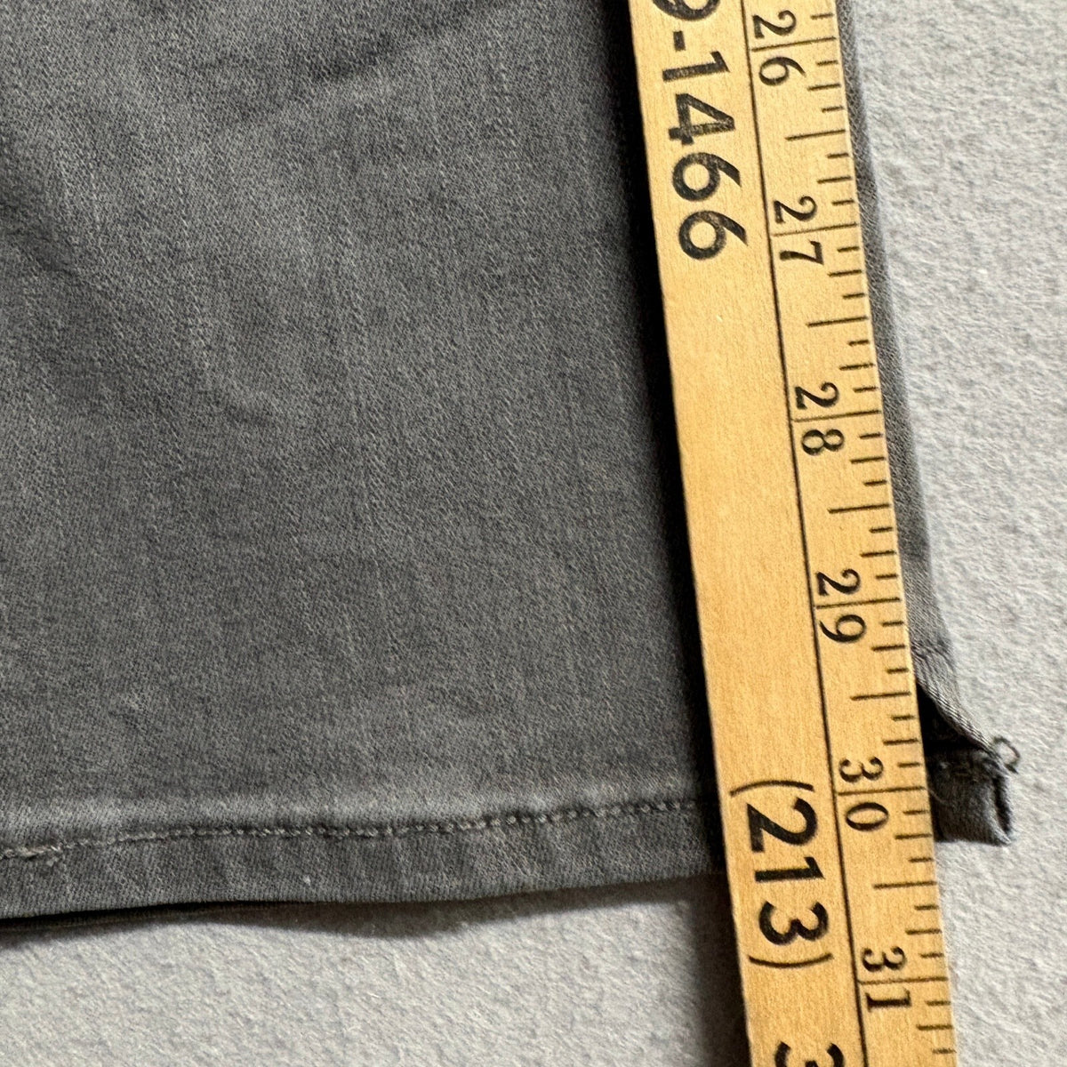 NYDJ Curves 360 Womens Crop Jeans Size 12 Gray Denim Stretch Capri Pants