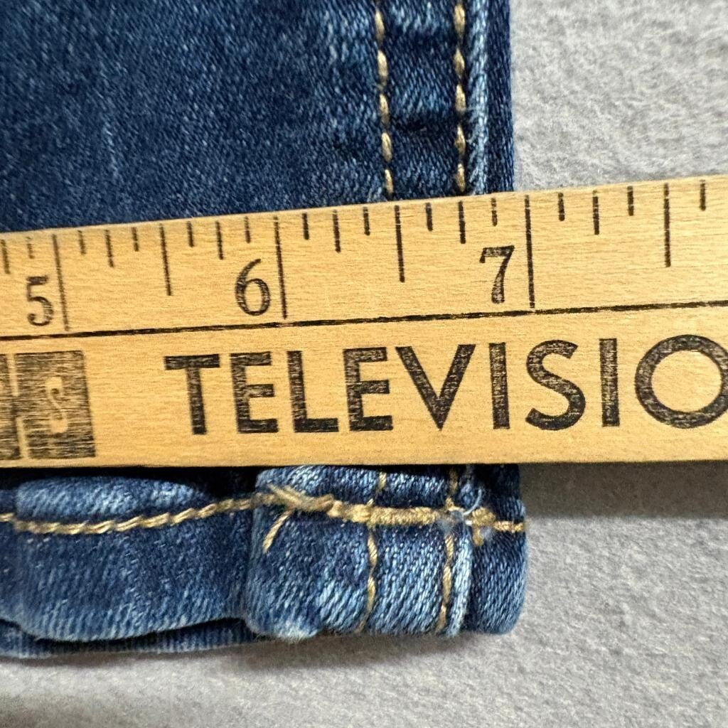 Daytrip Virgo Straight Jeans Womens 30R Blue Denim Stretch Mid Rise