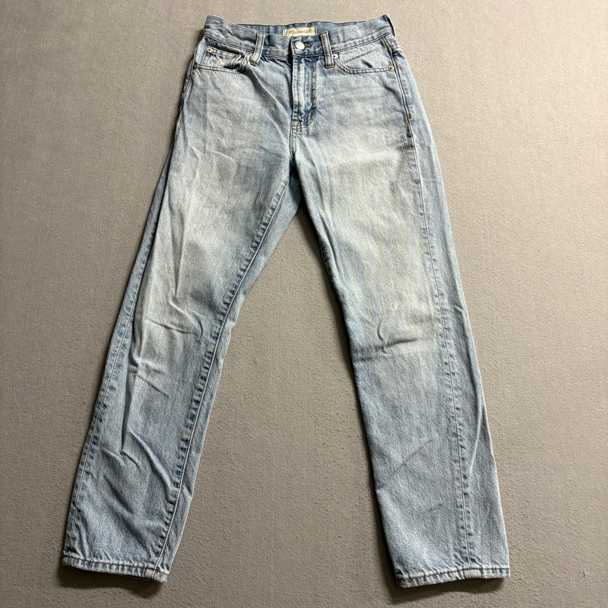 Madewell The Perfect Vintage Jean Womens Size 23 Light Wash Denim High Rise