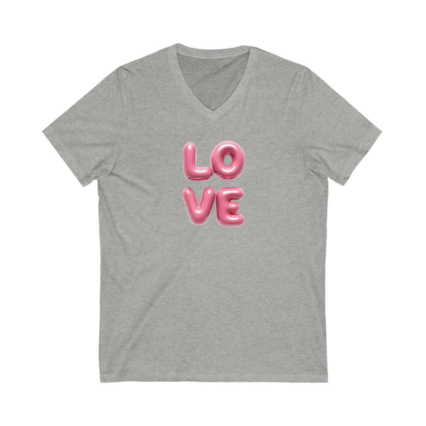 T-Shirt LOVE V-neck Valentines Day