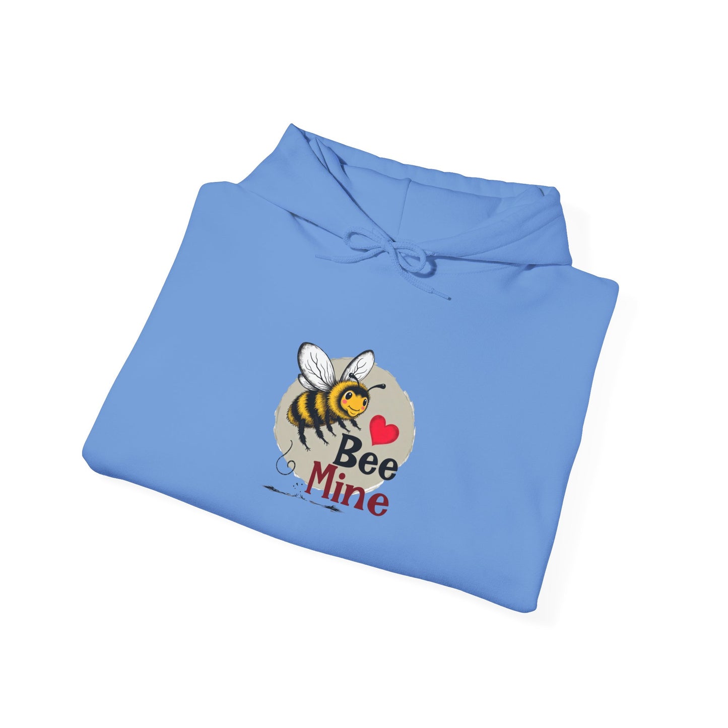 Bee Mine Valentine Day Unisex Heavy Blend™ Hooded Sweatshirt