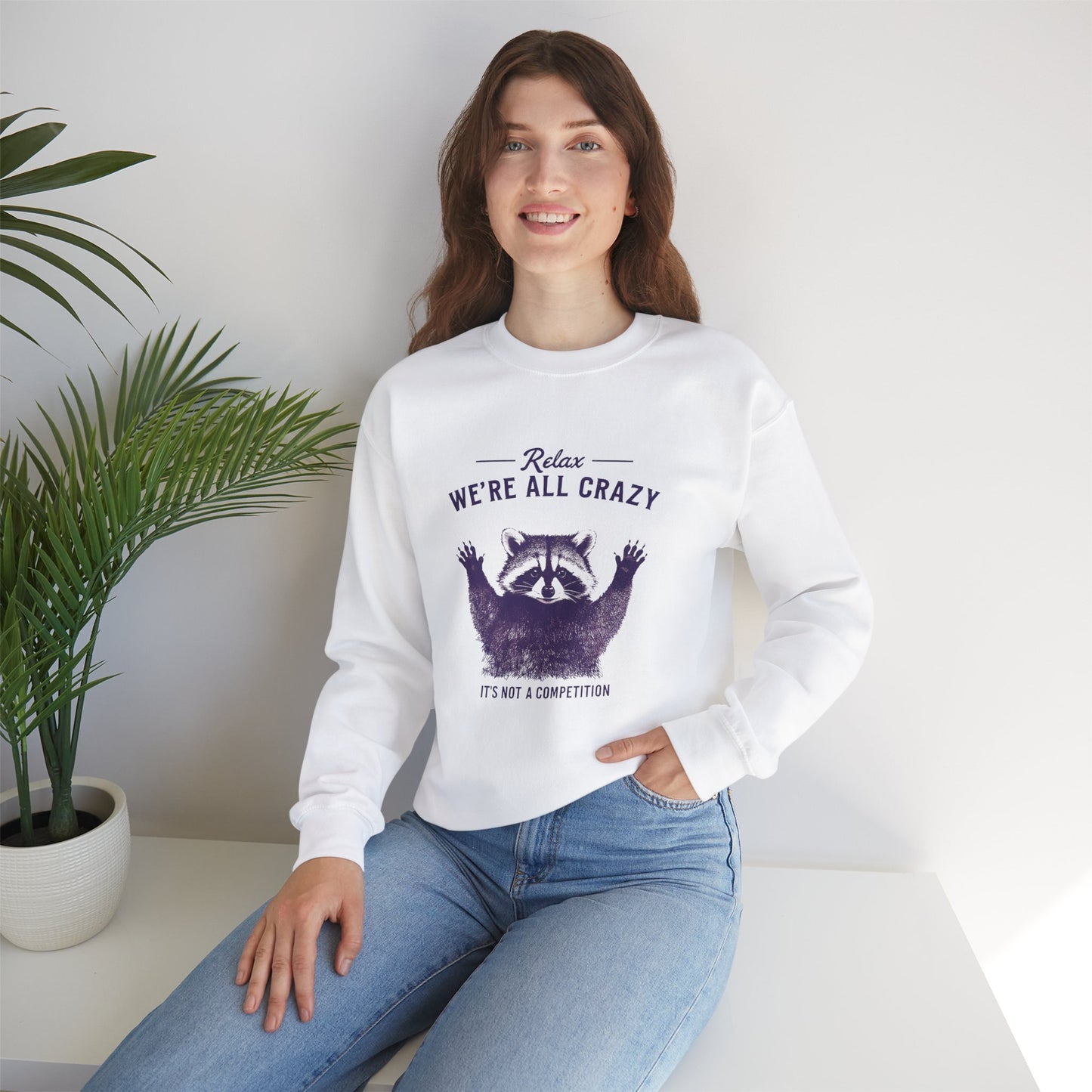 Vintage Classic Raccoon Sweatshirt