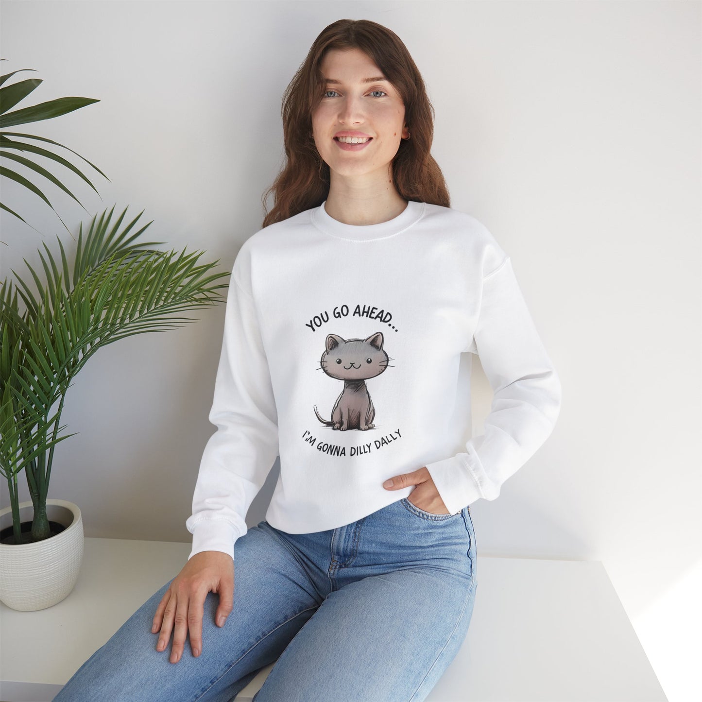 Cat Dilly Dally Sweatshirt