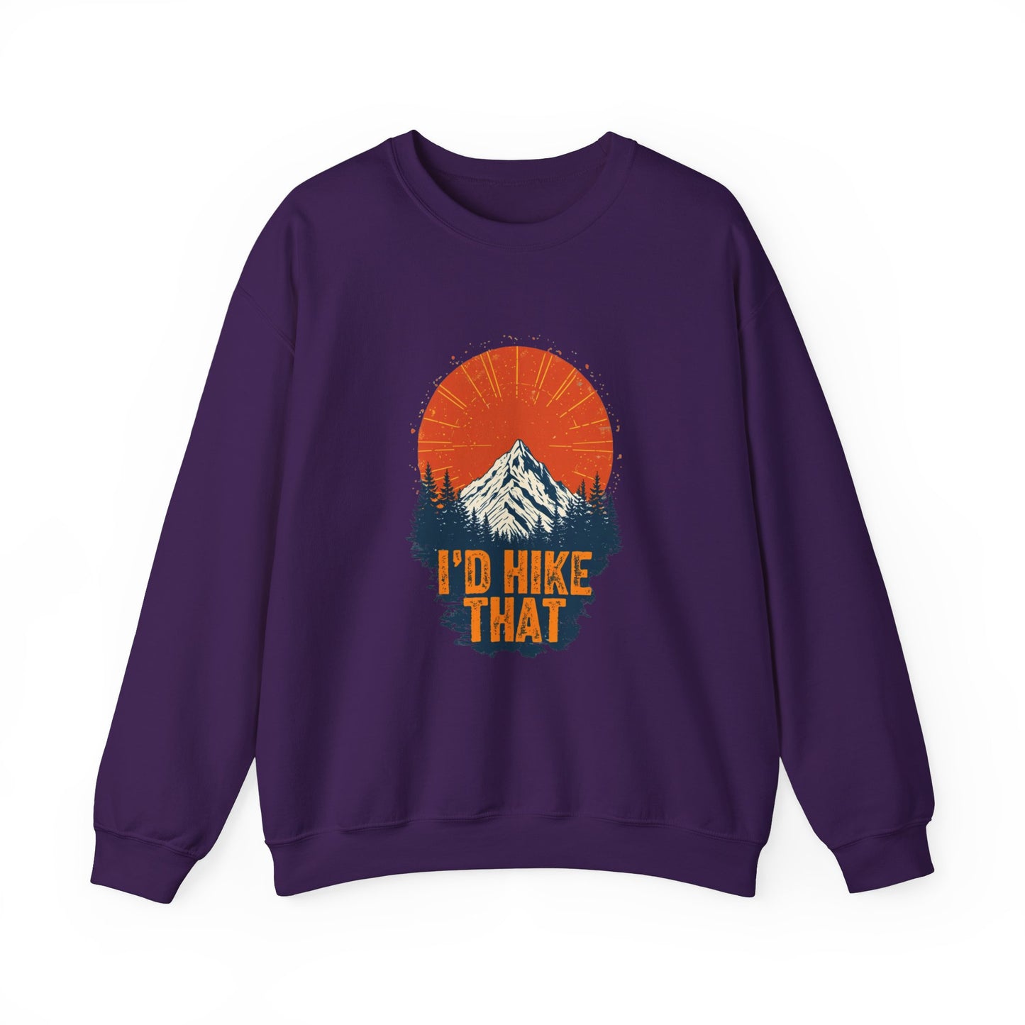 Id Hike That Unisex Heavy Blend Crewneck Sweatshirt