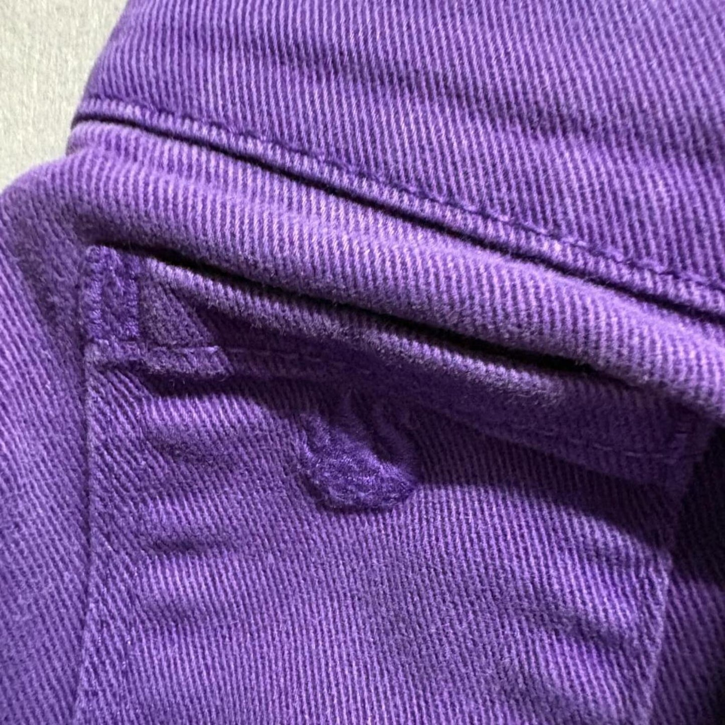 Gloria Vanderbilt Amanda Crop Jeans Womens 6 Purple Cuffed Denim Capri Pants