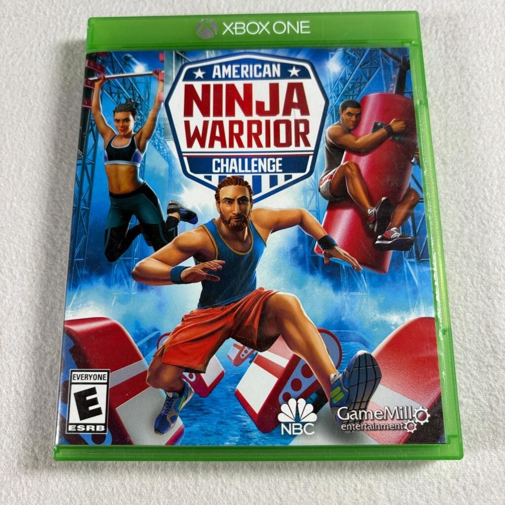 American Ninja Warrior Challenge Xbox One Game Complete CIB GameMill NBC