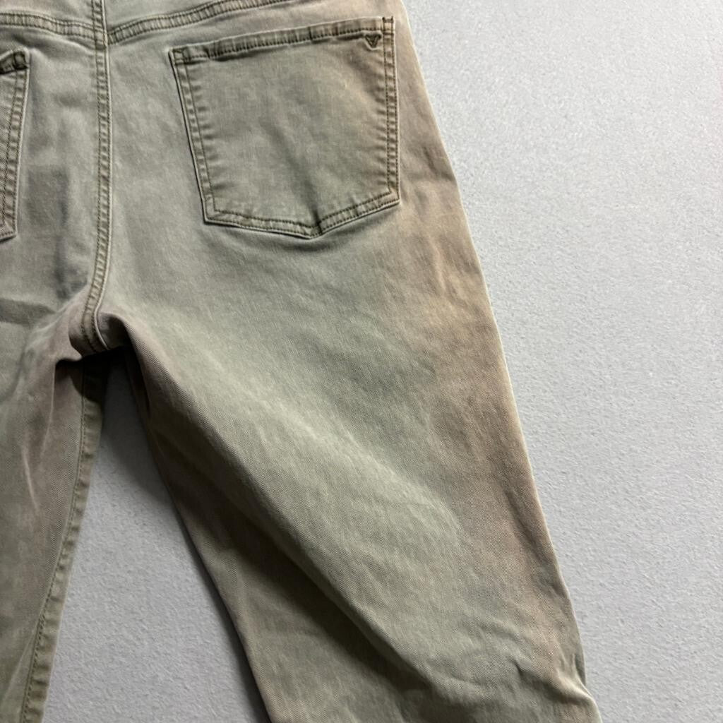 American Eagle Outfitters Pants Womens 12 Regular Green Skinny Utility Seam