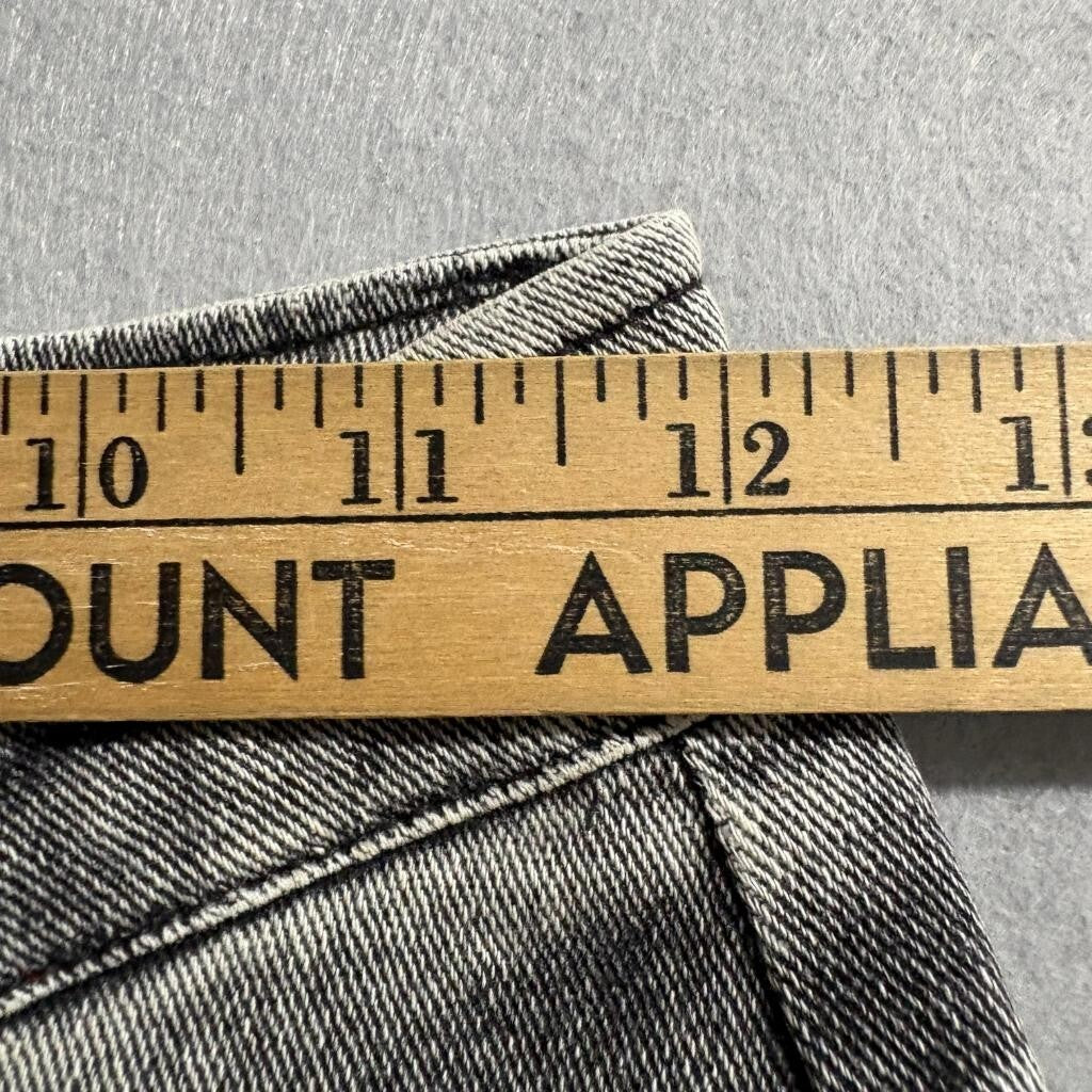 Impulsive Womens Cargo Pants Size S Gray Acid Wash High Rise Wide Leg Straps