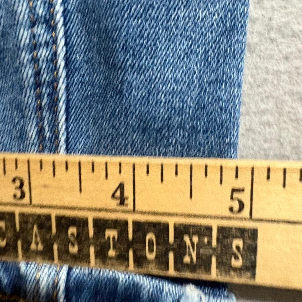 Bershka Distressed Super Skinny Jeans Womens Size 10 Blue Denim Ripped