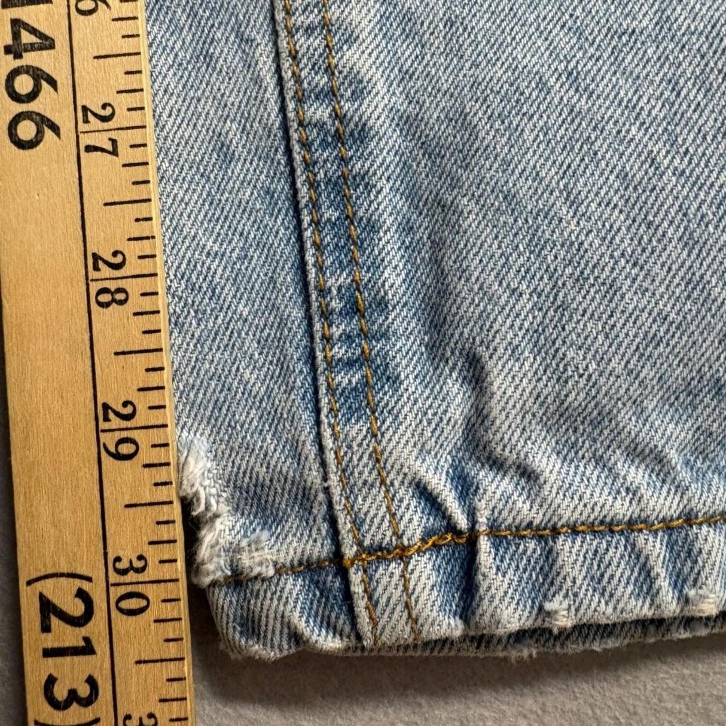 John Galt Brandy Melville Womens Jeans Size S Light Wash High Rise Mom Straight