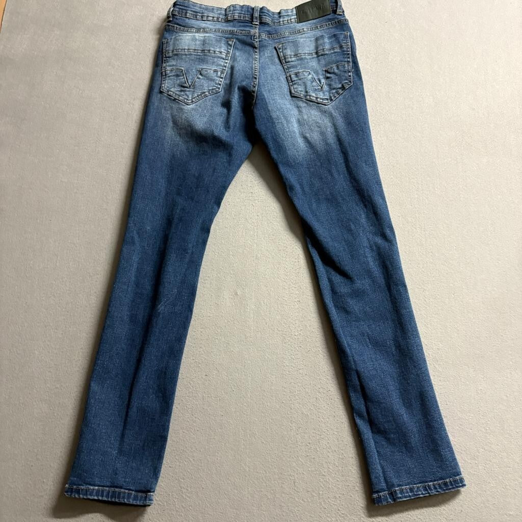 Cultura Slim Fit Jeans Mens 30x32 Blue Stretch Denim Medium Wash Pants