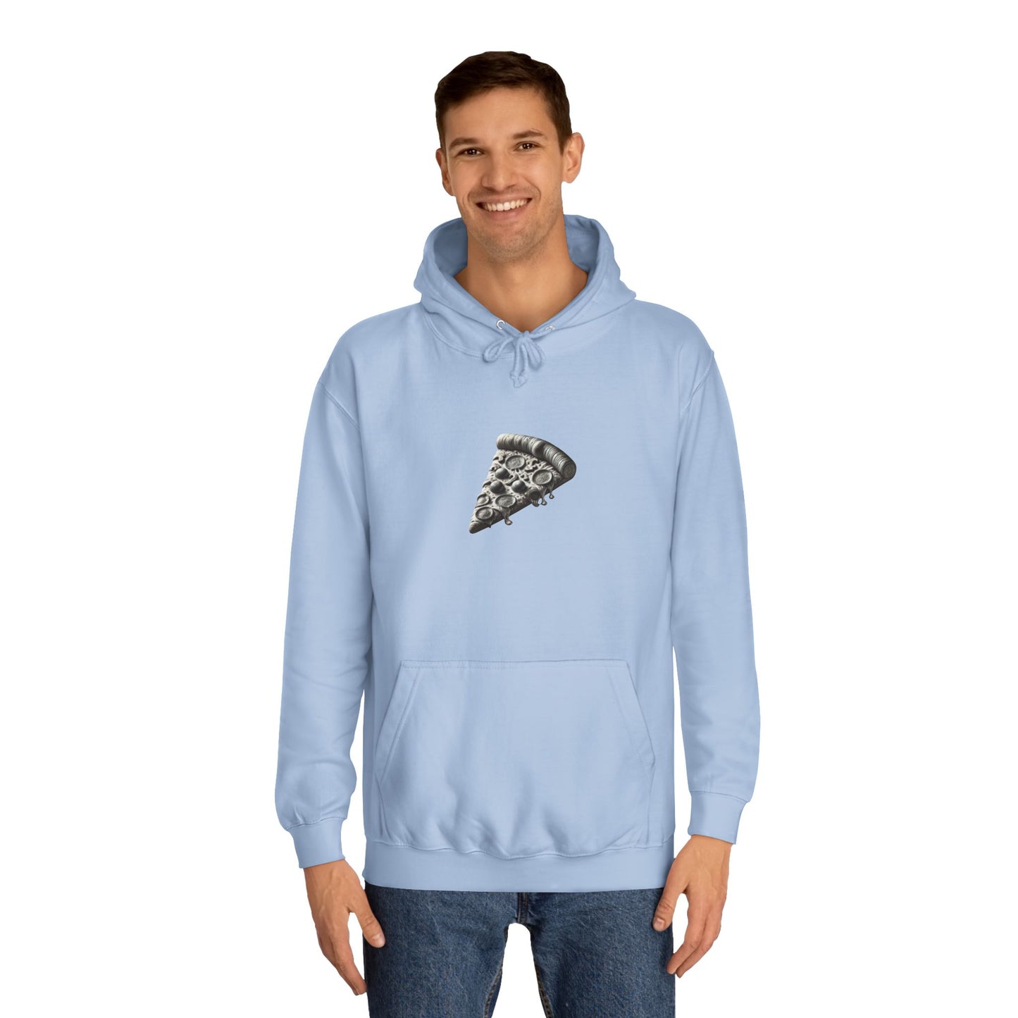 Pizza Slice Unisex College Hoodie