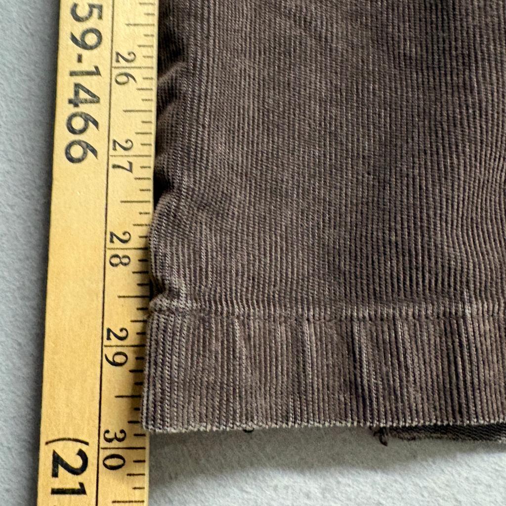 Dickies Boys Corduroy Pants Size 28x32 Brown Regular Fit Stretch Workwear