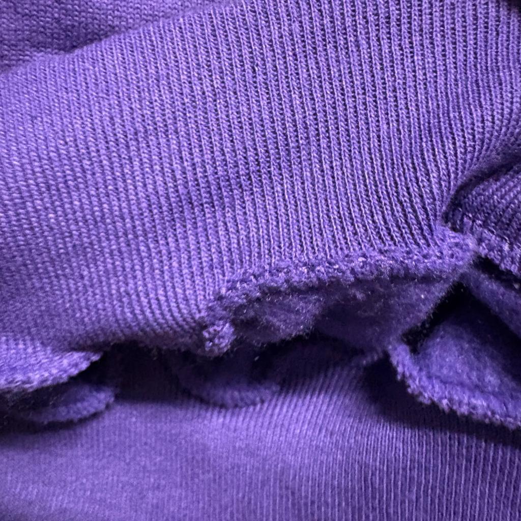 Vintage Tultex Maximum Sweats Purple Crewneck Sweatshirt Mens Large Made in USA