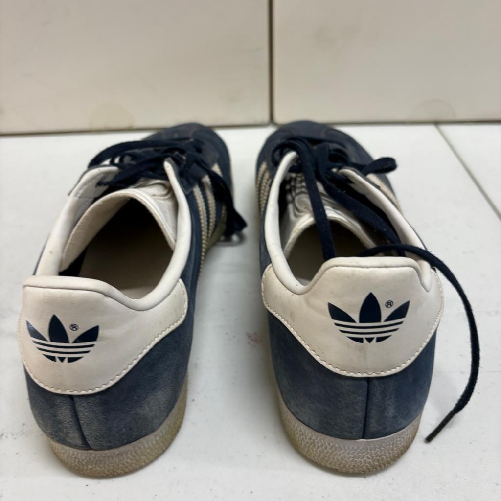 Adidas Gazelle Navy Blue Suede Mens Size 13 Low Top Sneakers BB5478