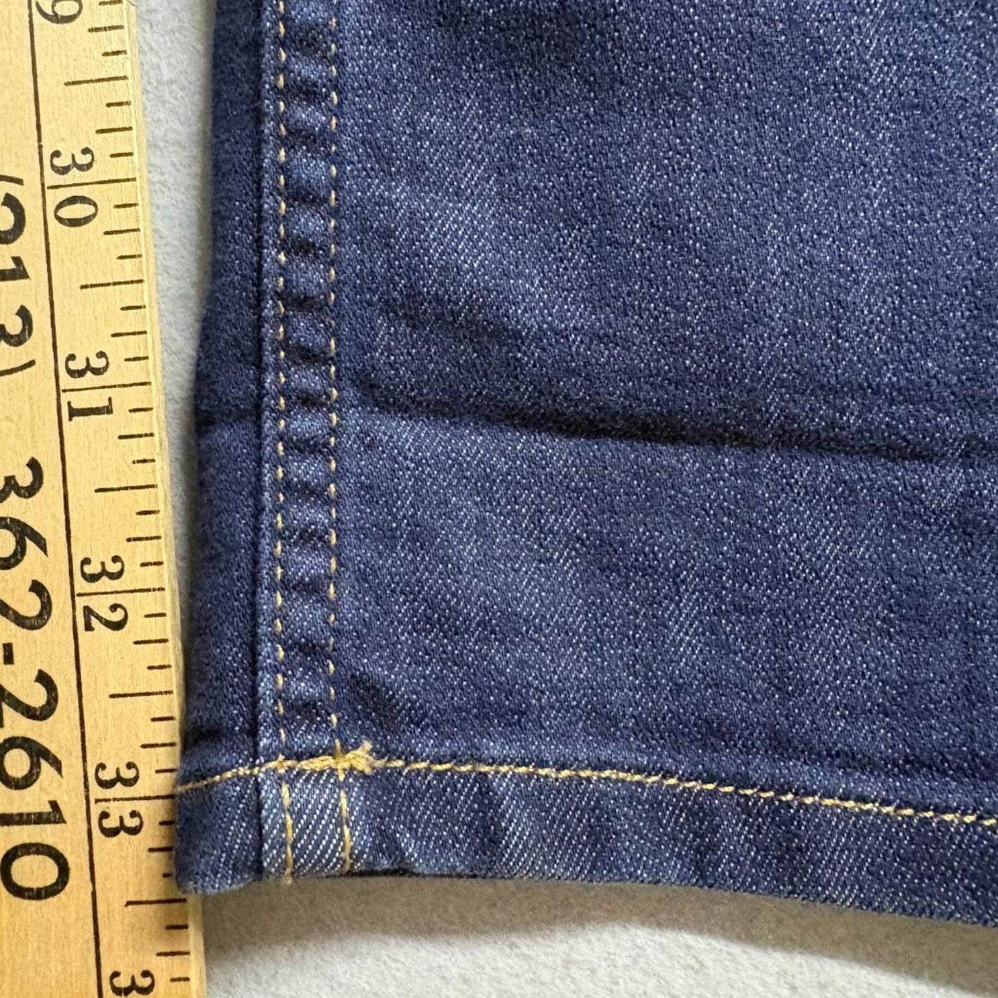 Patagonia Straight Fit Stretch Jeans Mens 32x34 Organic Cotton Blue Denim