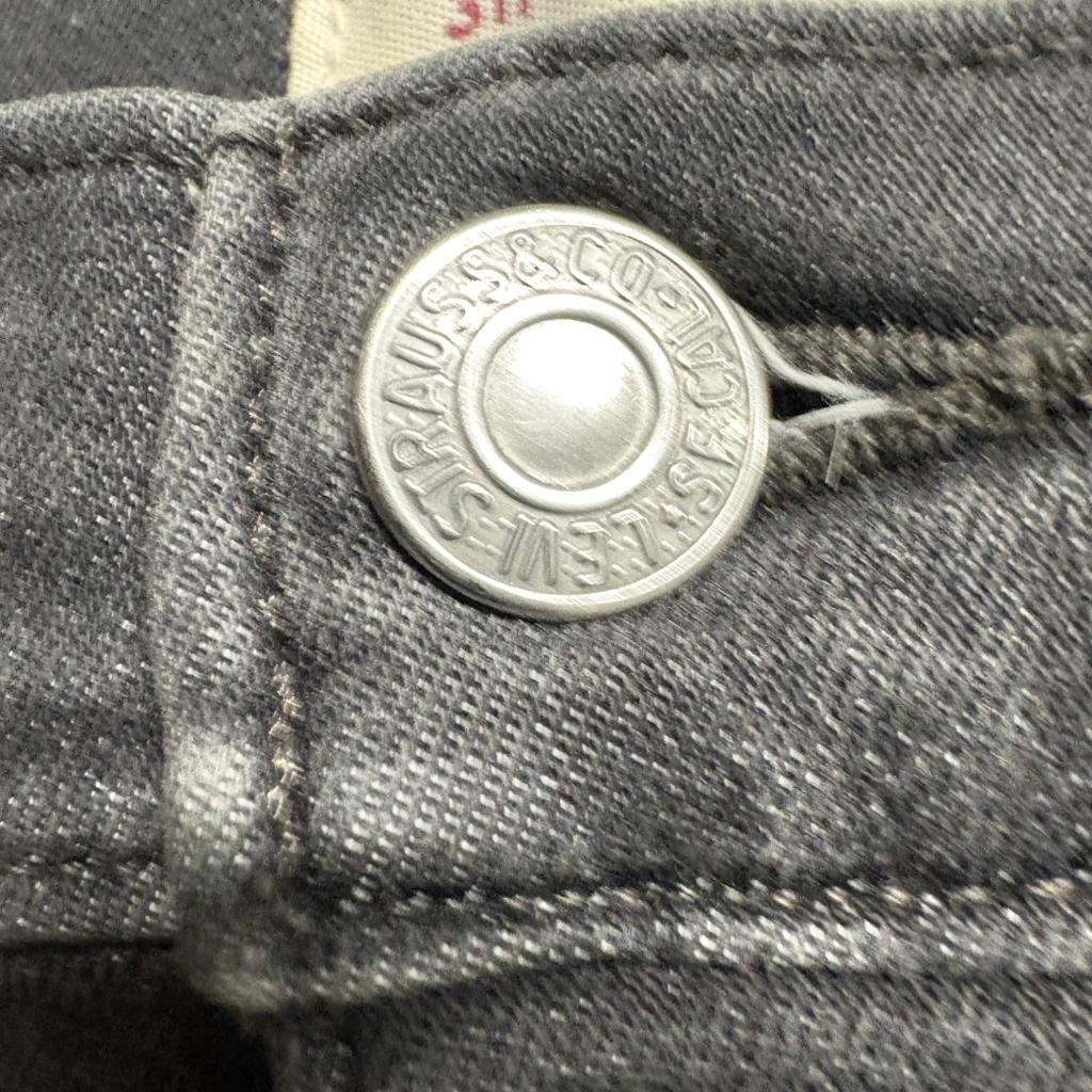 Levis 311 Shaping Skinny Jeans Womens 26 Gray Denim Stretch Mid Rise