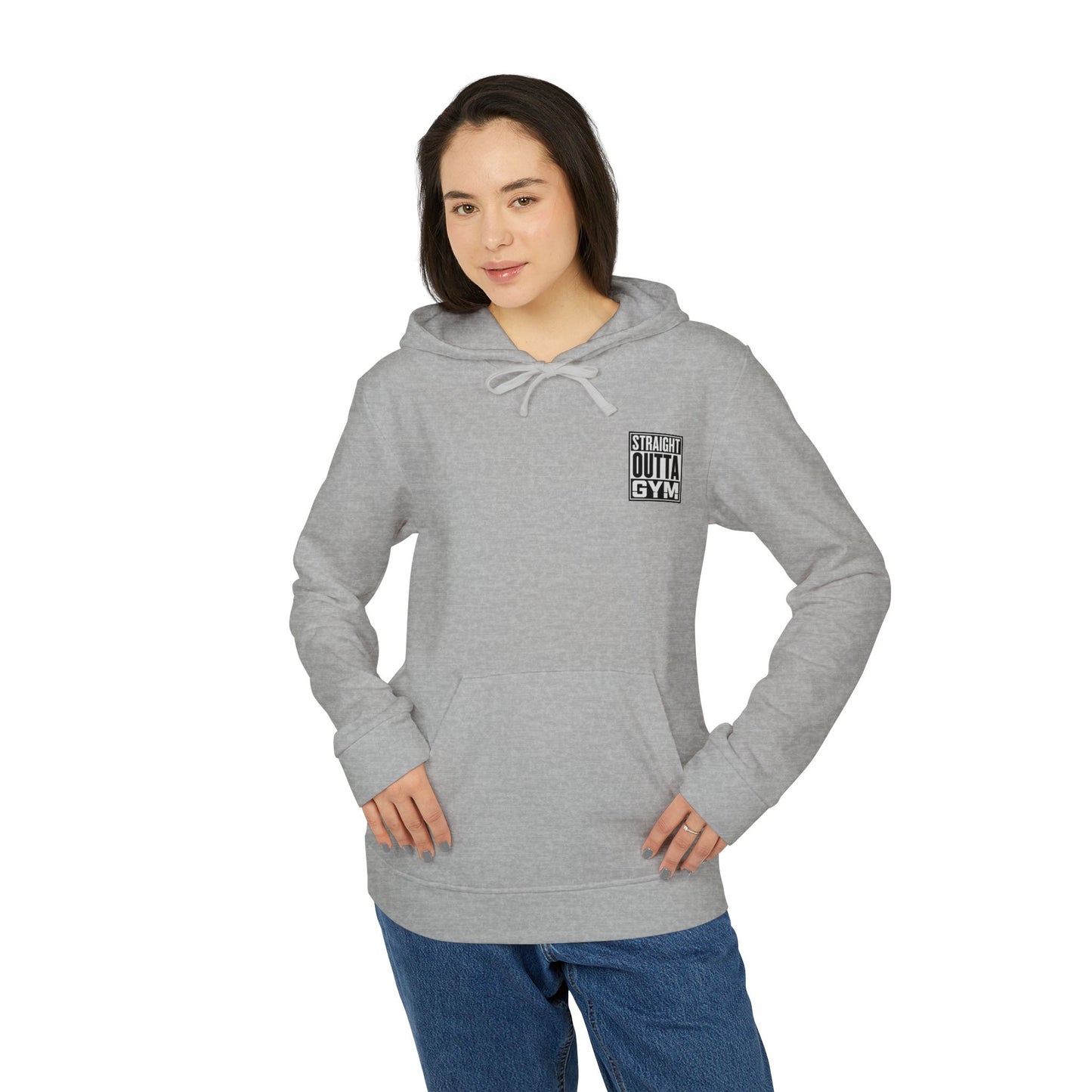 Straight Outta Gym Unisex Fleece Hoodie