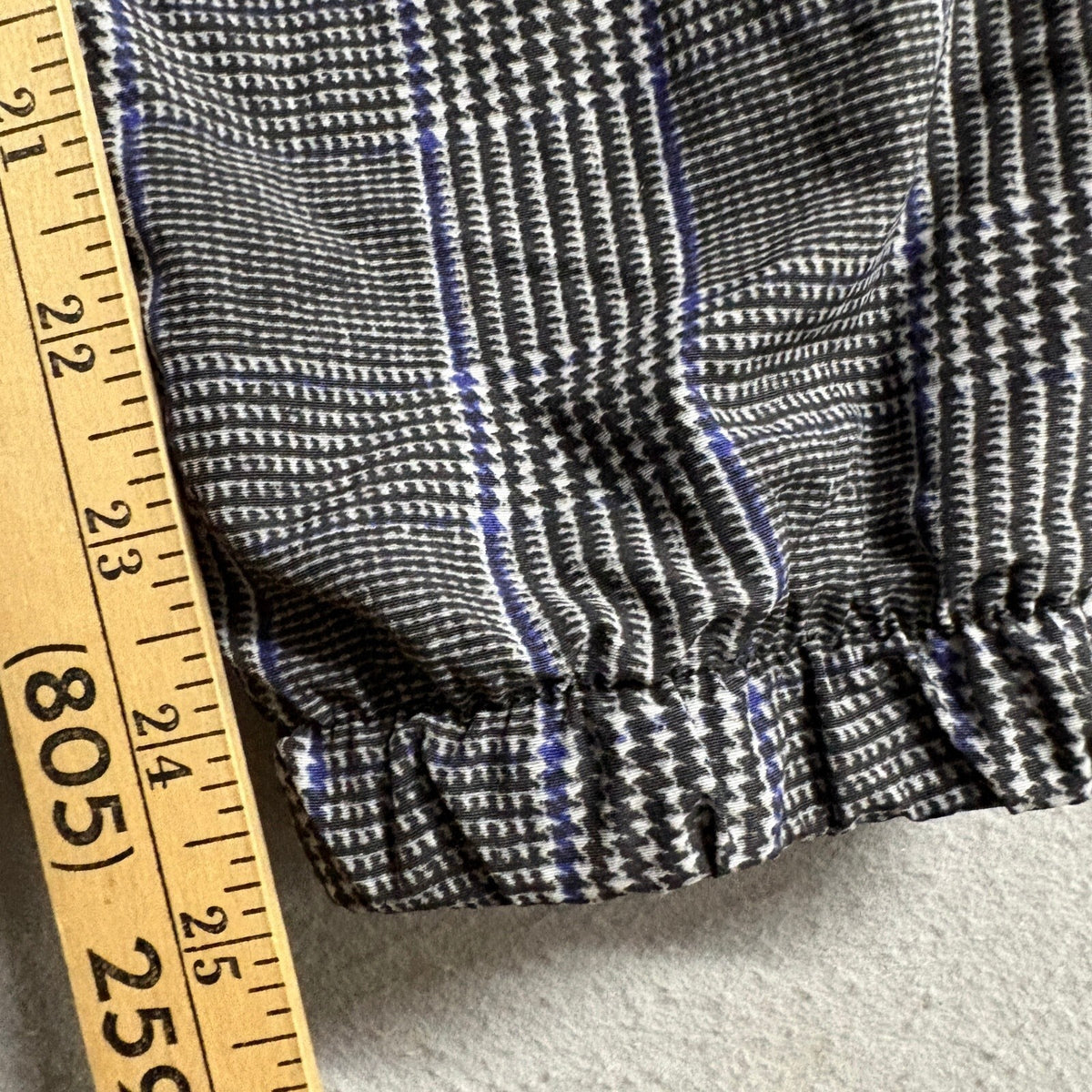 American Eagle Mens Jogger Pants Small S Gray Plaid Nylon Mesh Lined Track Pants