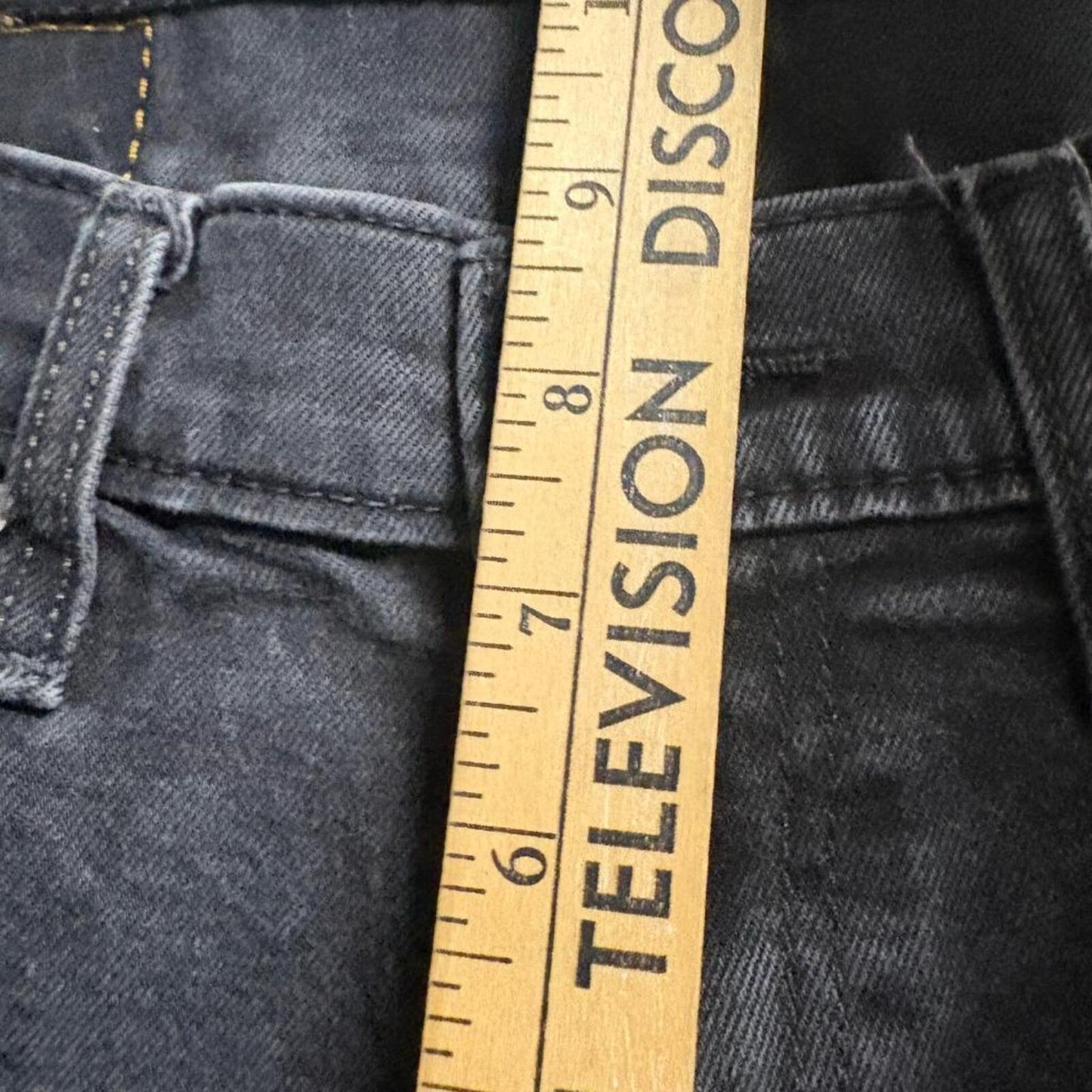 Levi's 511 Slim Fit Distressed Jeans Mens 30x32 Black Ripped Denim Pants
