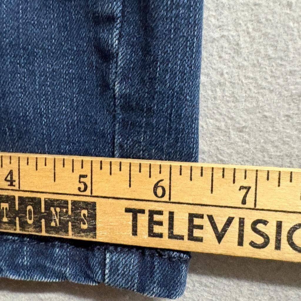 Gloria Vanderbilt Amanda Skinny Jeans Womens 16 Average Blue Denim Stretch
