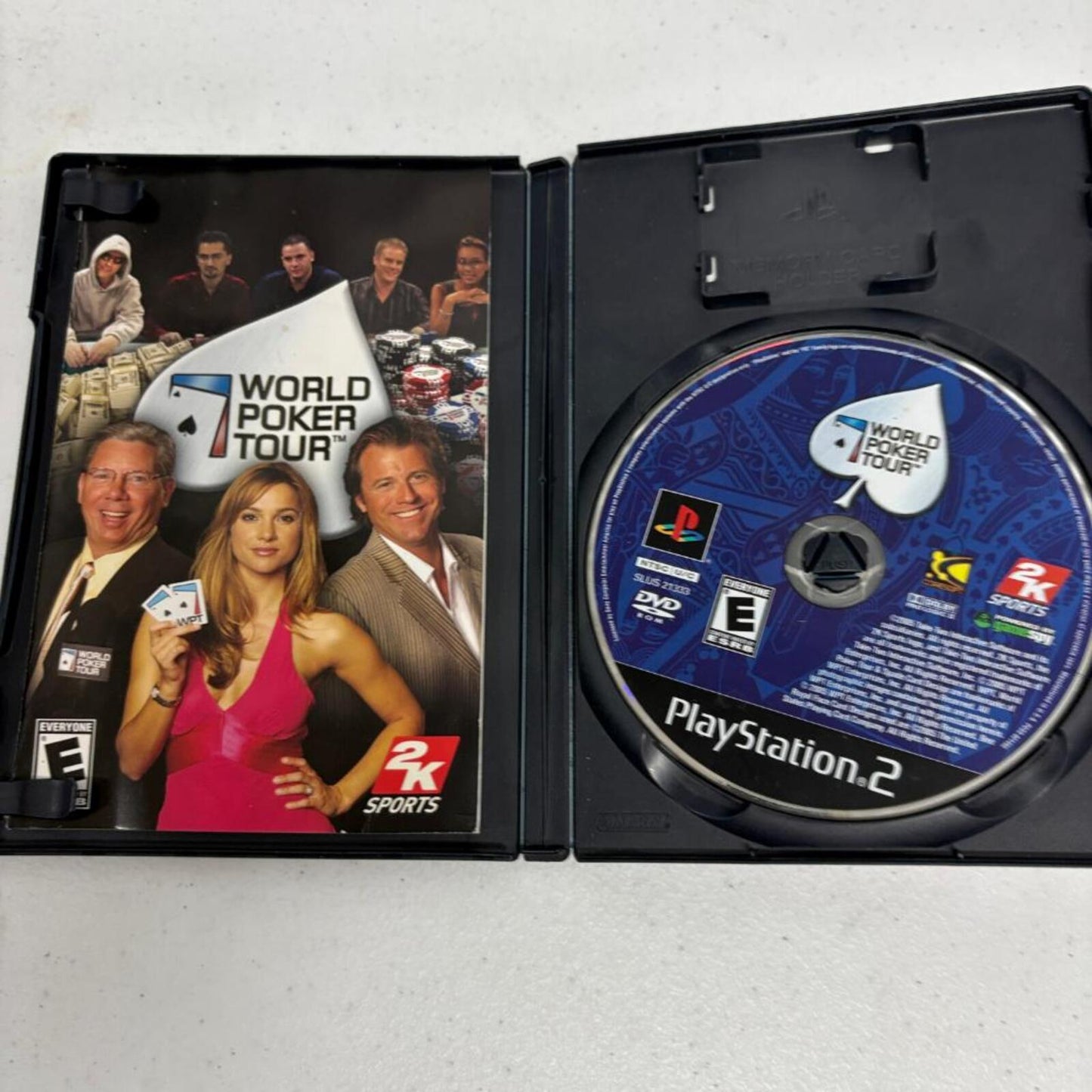 World Poker Tour PS2 PlayStation 2 Game Complete CIB Tested